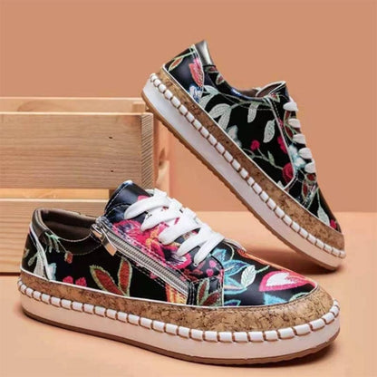 Marie-Caley Vibrant Floral Sneaker