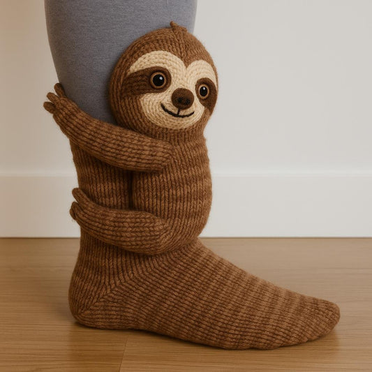 Animal Cozy Knit Socks